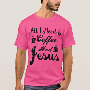 Camiseta Café E Jesus