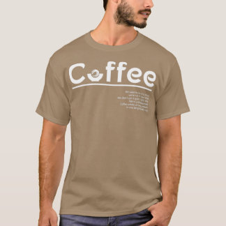 Camiseta Café é melhor