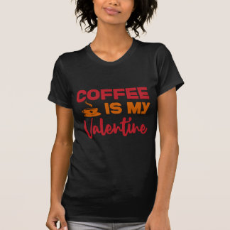 Camiseta Café é meu dia de os namorados