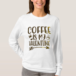 Camiseta Café é meu namorados