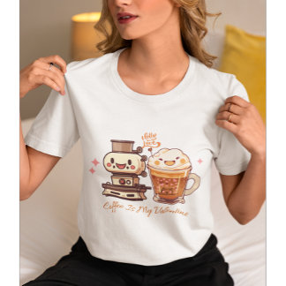 Camiseta Café É Meu Namorados | Café Namorados