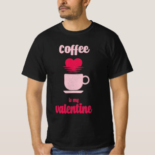 Camiseta Café É Meu Namorados   Oferta de namorados engra
