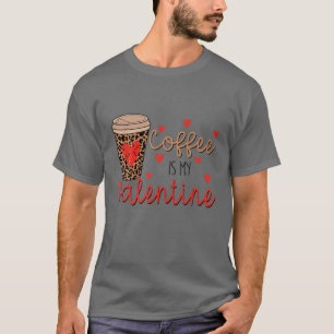 Camiseta Café É O Meu Presente De Namorados
