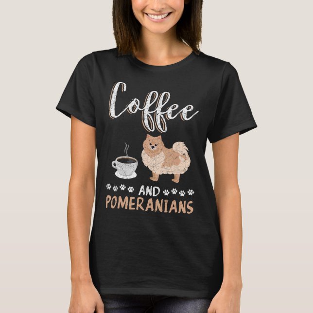 Camiseta Café E Pomerânia 29 (Frente)