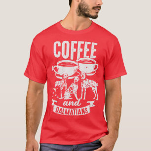 Camiseta Café E Presente De Sobrinho De Cânhamo Dalmatianos