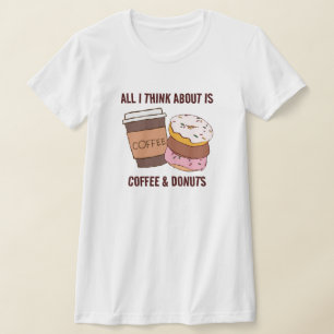 Camiseta Café e Rosquinhas