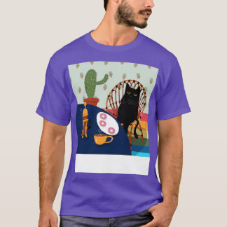 Camiseta Café e Rosquinhas