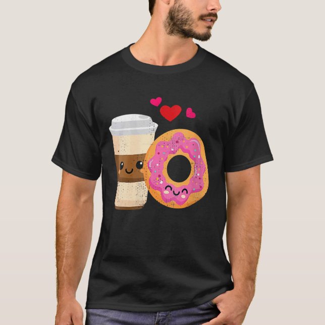 Camiseta Café E Rosquinhas Legal Praspersas (Frente)