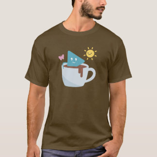 Camiseta Café e sol