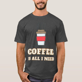 Camiseta Café É Tudo O Que Preciso E Meu Cachorro 5