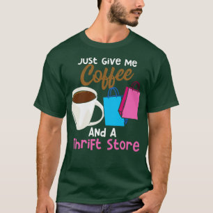 Camiseta Café E Uma Loja De Elevação