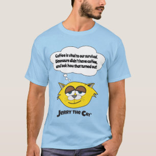 Camiseta "Café é vital para nossa sobrevivência"