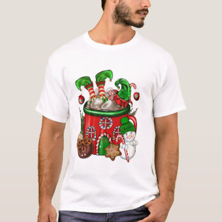 Camiseta Café - Elf Snowman