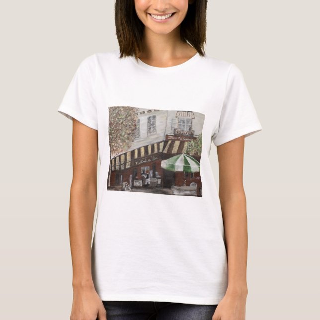 Camiseta Café em Paris (Frente)