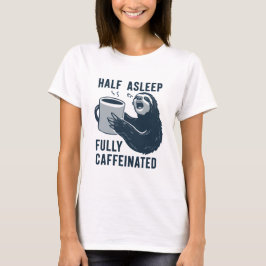 Camiseta Café Engraçado
