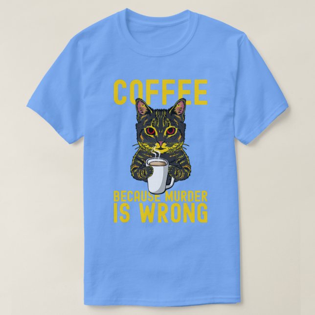 Camiseta Café Engraçado Gato Mãe Natal Mãe Gatinho Pai (Frente do Design)