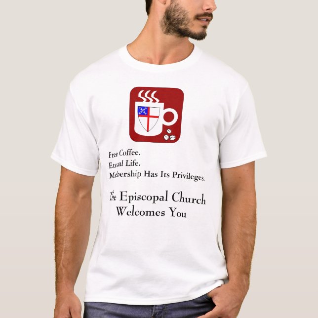 Camiseta Café episcopal (Frente)