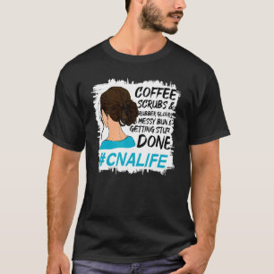 Camiseta Café Esfrega Borracha Luvas Da Cna