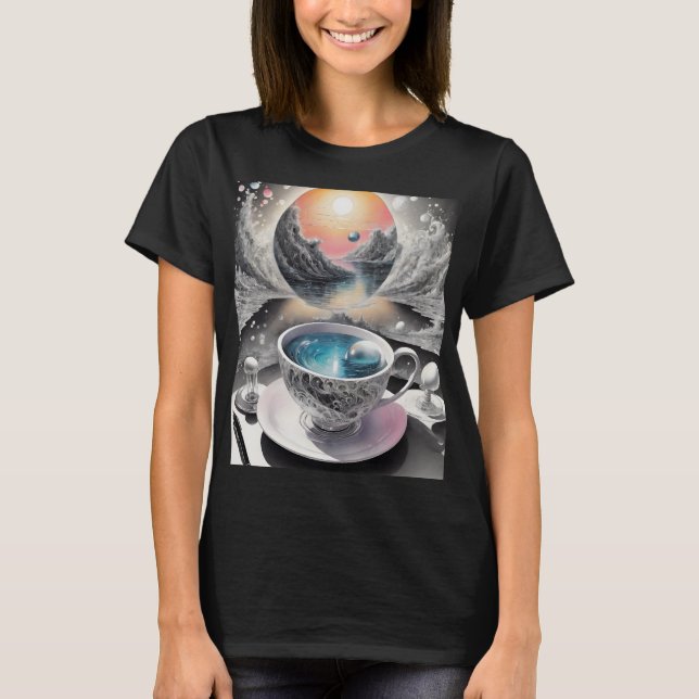 Camiseta Café espacial (Frente)