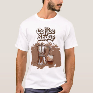 Camiseta Café Espresso Abalado com Leite de Aveia e Açúcar