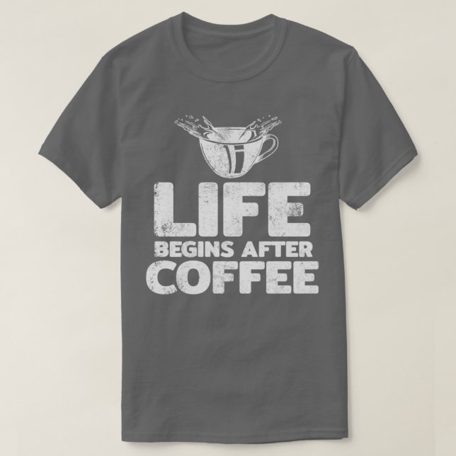 Camiseta Café Espresso Café Barista Lover Fanatic (Frente do Design)