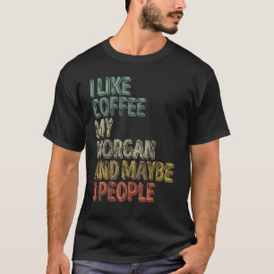 Camiseta Café Eu Gosto de Café Meu Morgan E Talvez 3 Pesso