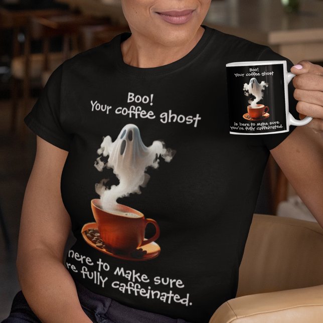 Camiseta Café Fantasma (Criador carregado)