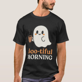 Camiseta Café Fantasma de Manhã Boo-tiful