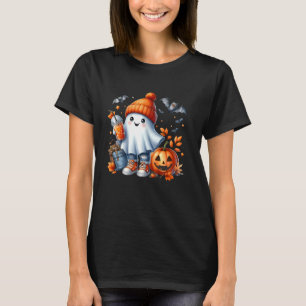 Camiseta Café Fantástico Jack O Lantern Spooky Season Ha