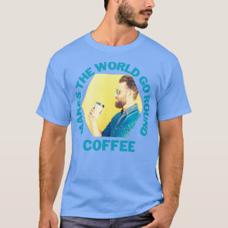 Camiseta Café Faz o mundo rodar o Hipster 2