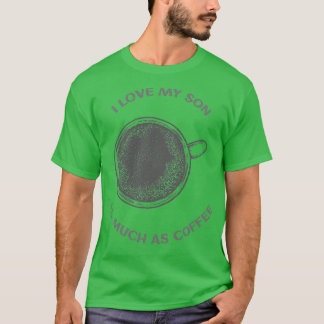 Camiseta Café Filho dia de os pais