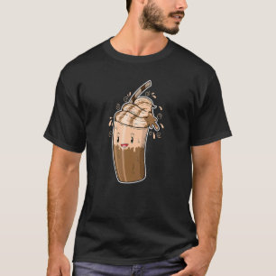 Camiseta Café Físico E Sorriso De Chocolate São Felizes