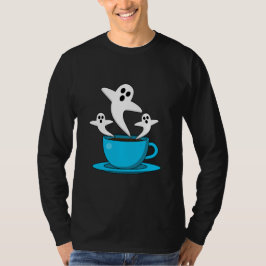Camiseta Café fumante fantasma