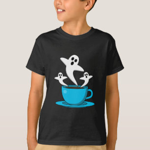 Camiseta Café fumante fantasma