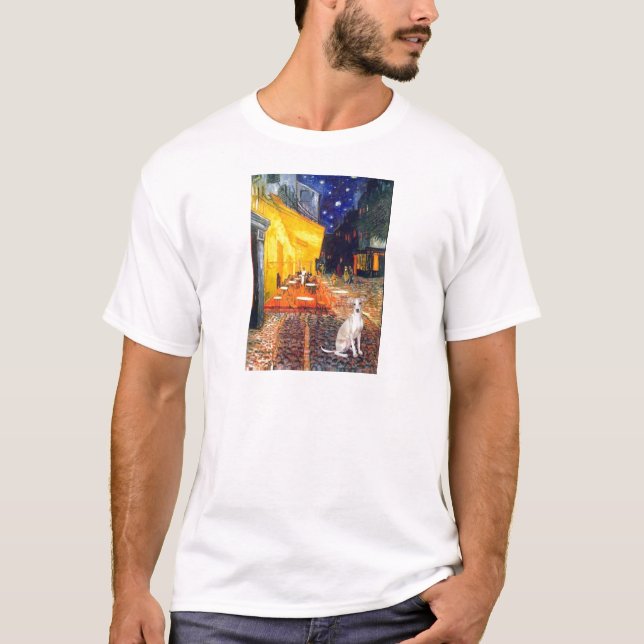 Camiseta Café - Galgo Italiano 5 (Frente)