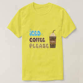Camiseta Café Gelado Por Favor