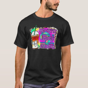 Camiseta Café Gelado Porque Meu Sarcasmo Precisa Ficar Hidr
