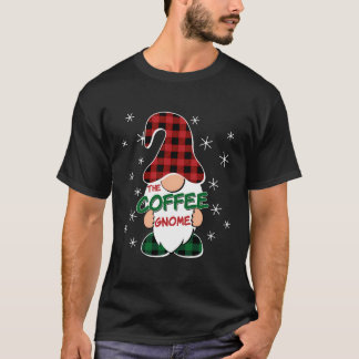 Camiseta Café Gnome Buffalo Xadrez Matando Família Christm