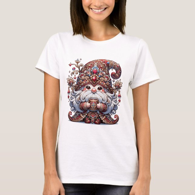Camiseta Café Gnome Ruby (Frente)