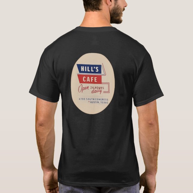 Camiseta Café Hills  (Verso)