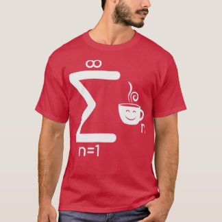 Camiseta Café Infinito Math Lover Viciado Sigma Drink C