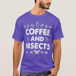 Camiseta Café Insetos Entomologista do Lover do Inseto Caf