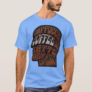 Camiseta Café Java Espresso Joe Cappuccino Latte