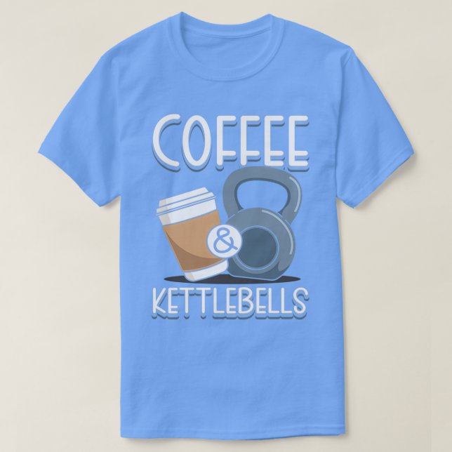 Camiseta Café - Kettlebells (Frente do Design)