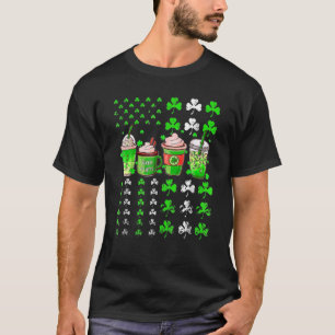 Camiseta Café Lover Lucky Latte Irlandês Sh