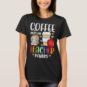 Camiseta Café Me Dá Professores Envolvem Professores Divert