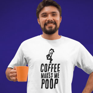Camiseta CAFÉ ME FAZ PÔR pai T-SHIRT
