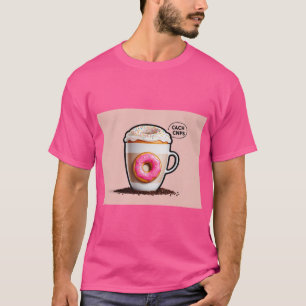 Camiseta Café Meetups Amizade Design de Felicidade