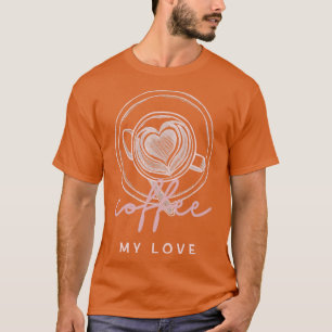 Camiseta Café meu amor