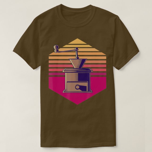 Camiseta Café Mill Vintage (Frente do Design)